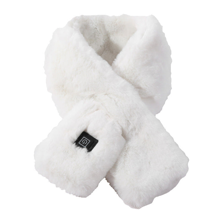Zobia - Écharpe en Peluche Chauffante