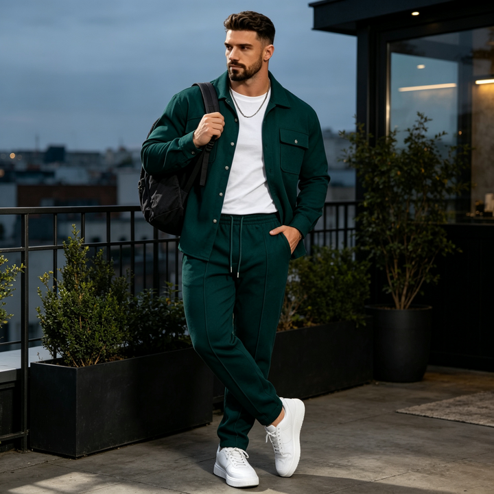 Gustave - Ensemble Chemise À Manches Longues Et Pantalon