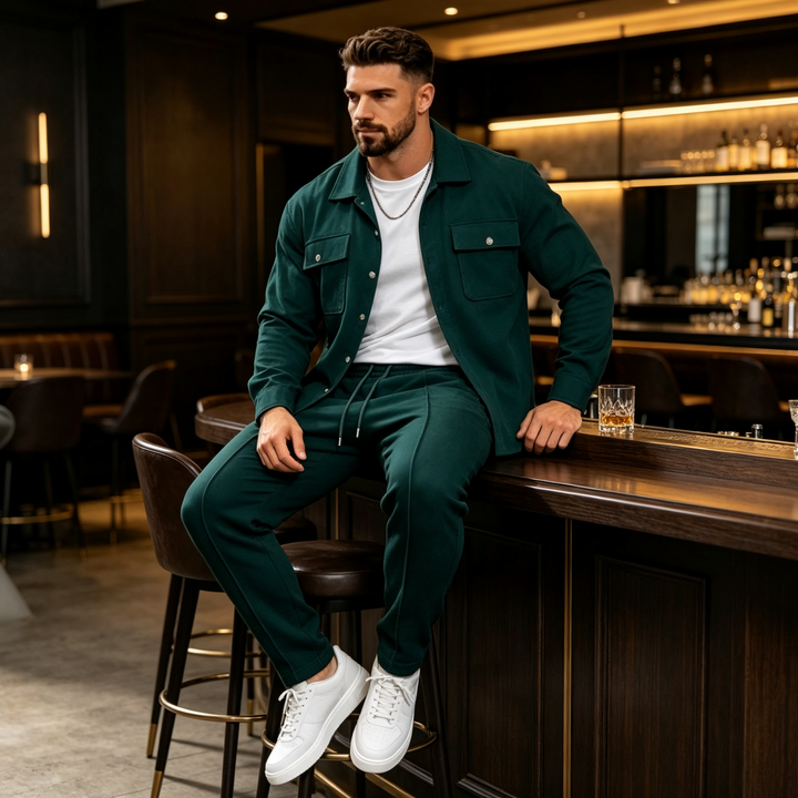 Gustave - Ensemble Chemise À Manches Longues Et Pantalon