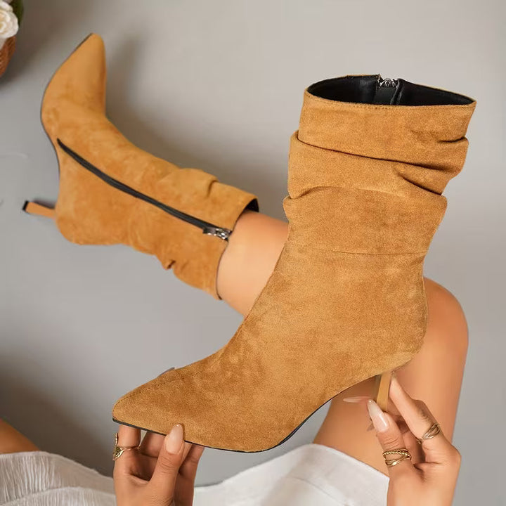 Tittana - Bottines À Talons Moyens Et Bouts Pointus