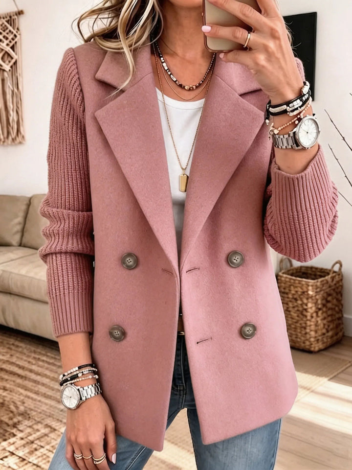 Winchell - Veste D'automne Élégante À Manches Tricotées