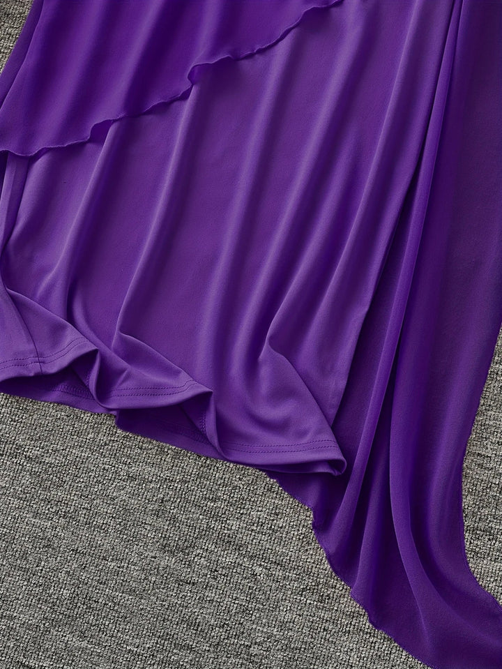 Maren - Robe MIDI Élégante Sans Manches