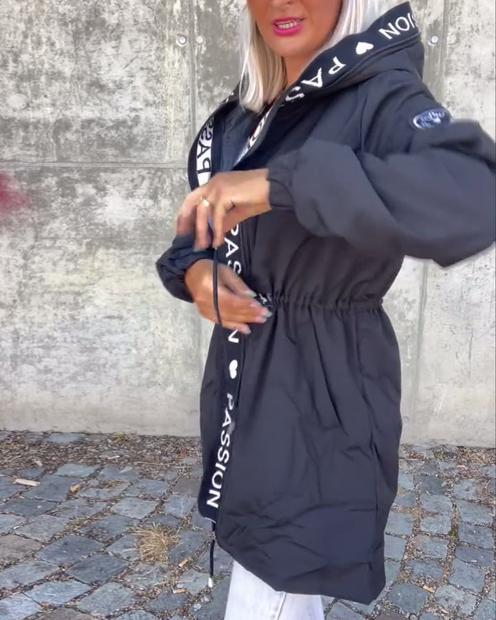 Neubauer - Trench Coat Long à Capuche