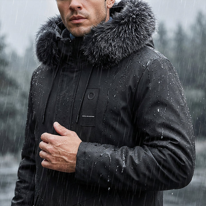 Falkner - Parka À Capuche Coupe-Vent