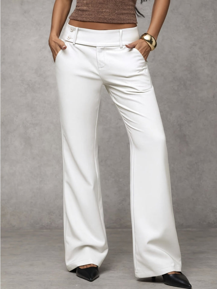 Akane - Pantalon Moderne À Jambes Larges Arrivant Aux Genoux