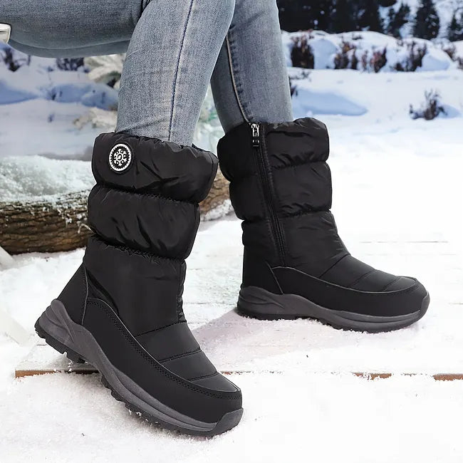 Muthoni - Bottes D'hiver De Haute Qualité Montant Mi-mollet