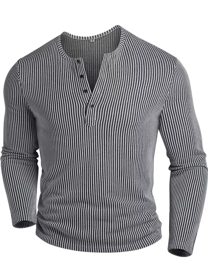 Afonso - Chemise Henley D'hiver Ultra-résistante
