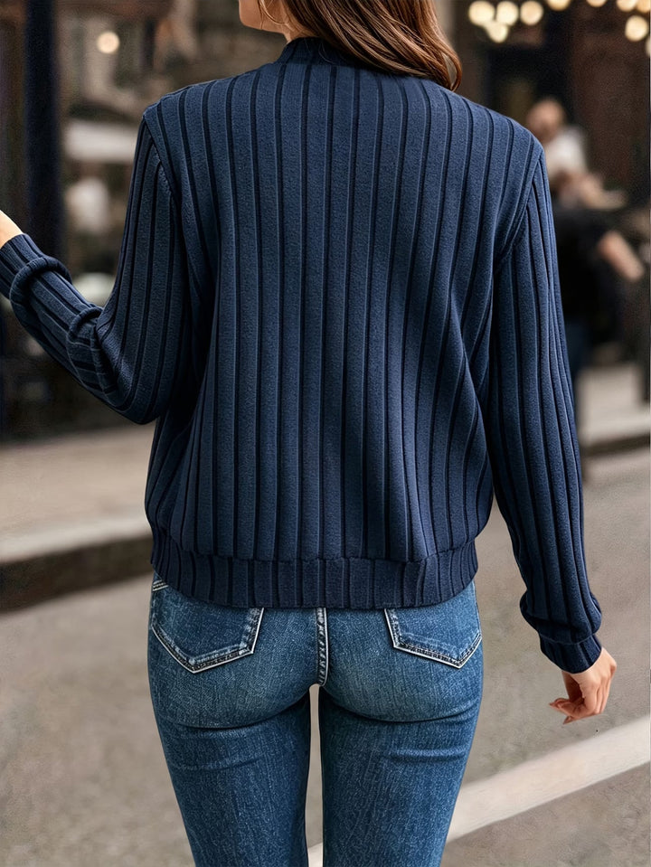 Nalia - Veste en Maille À Manche Unique