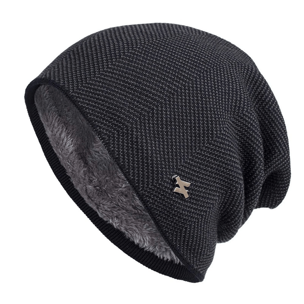 Qinch - Bonnet d'hiver doublé en polaire