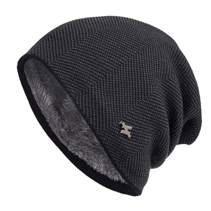 Qinch - Bonnet d'hiver doublé en polaire