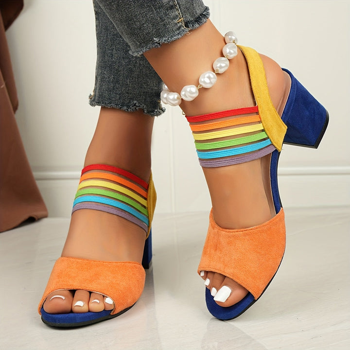 Aretha - Chaussures Élégantes Et Tendance À Talons Épais