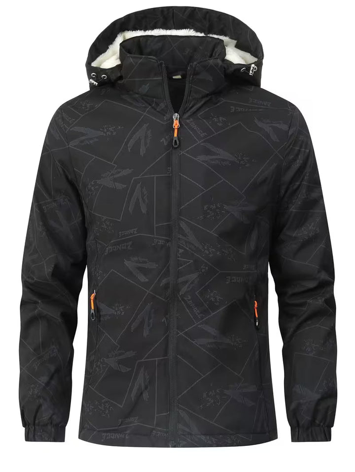 Karan - Veste À Capuche Doublée en Polaire