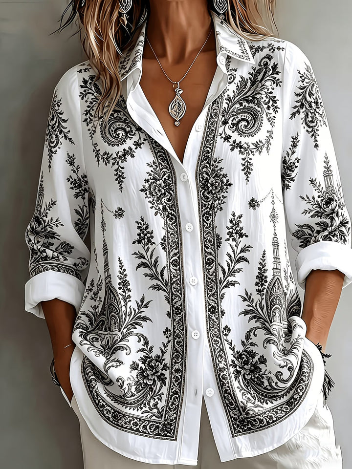 Aldana - Chemise À Manches Longues Boutonnée