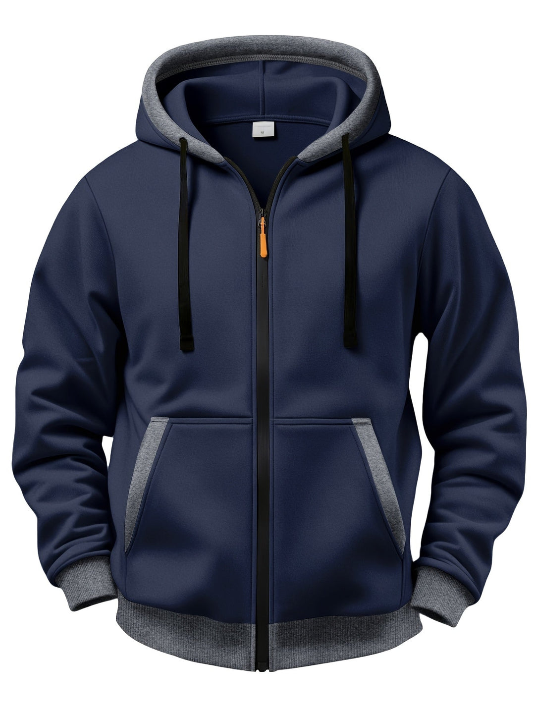 Mussoline - Casual Long Sleeve Winter Hooded With Zipper