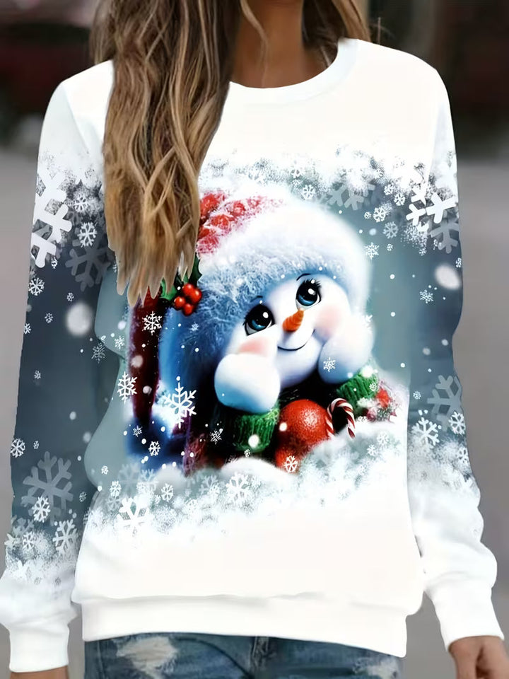 Jeila - Sweat De Noël Imprimé « Transfrontalier »