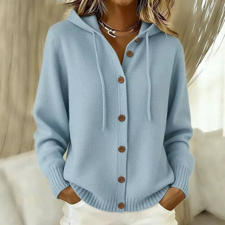 Hassiba - Cardigan À Capuche Douillet