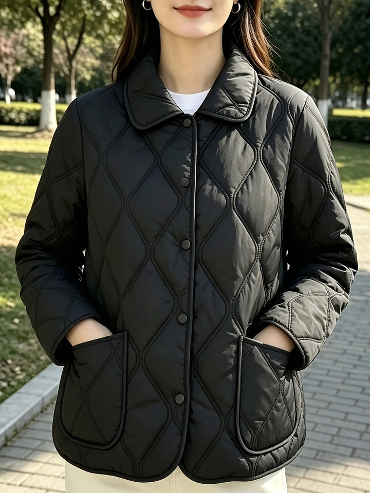 Laurelle - Veste Matelassée Ample Élégante Et Chic