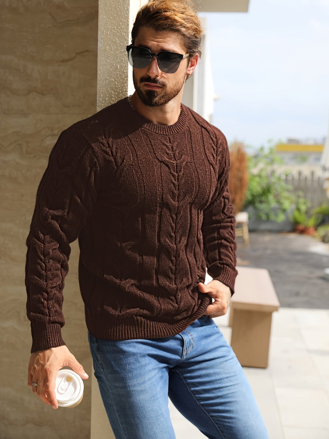 Bavon - Pull Décontracté À Rayures