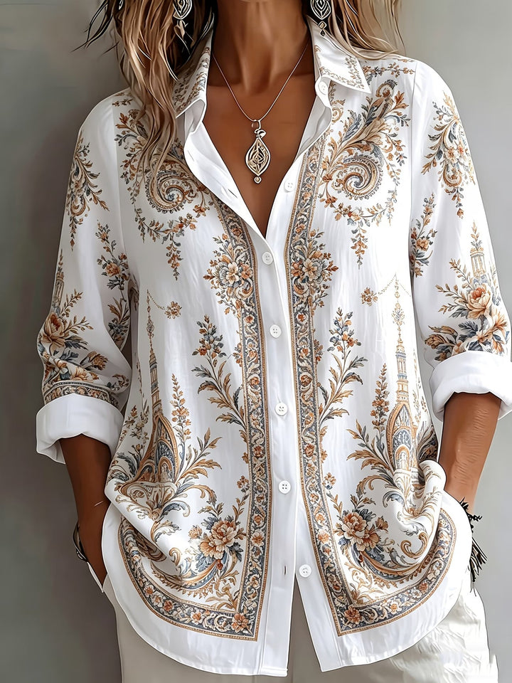 Aldana - Chemise À Manches Longues Boutonnée