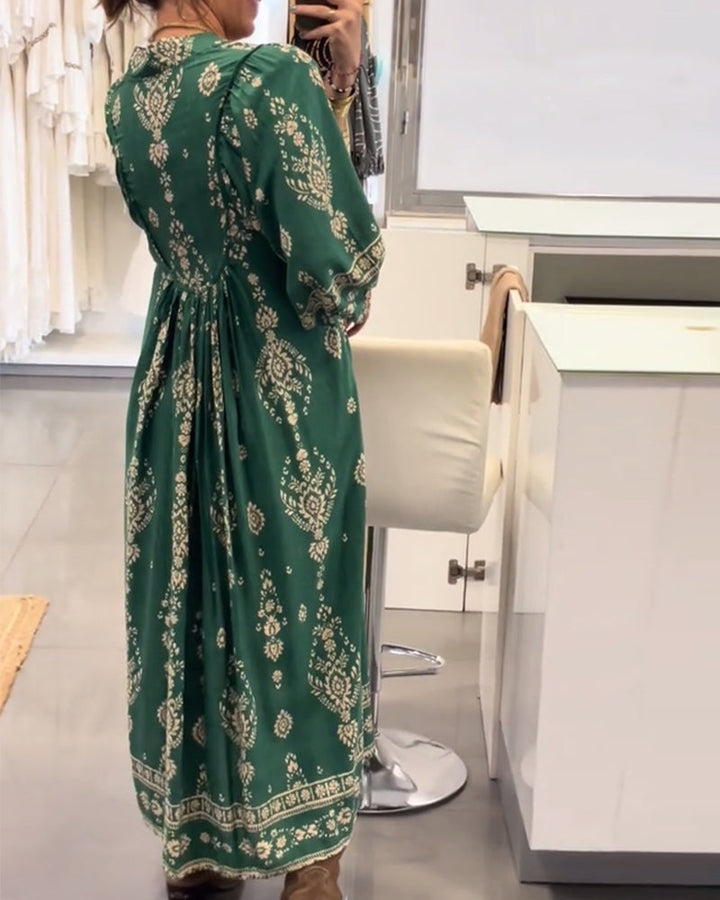 Zonia - Robe Décontractée Imprimée Avec Poches