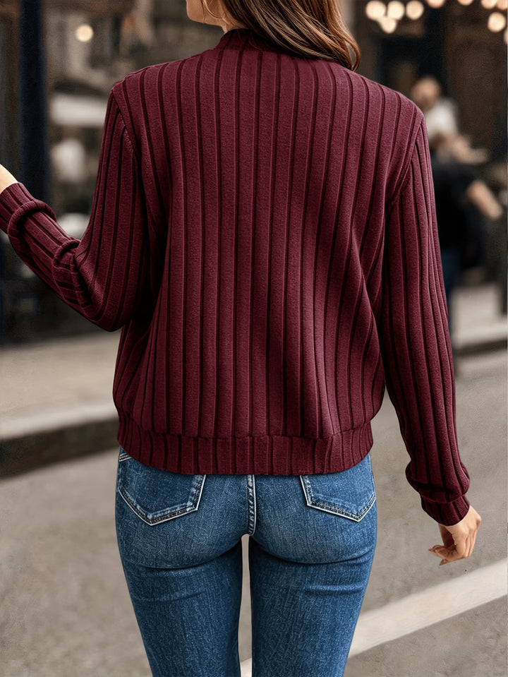 Nalia - Veste en Maille À Manche Unique