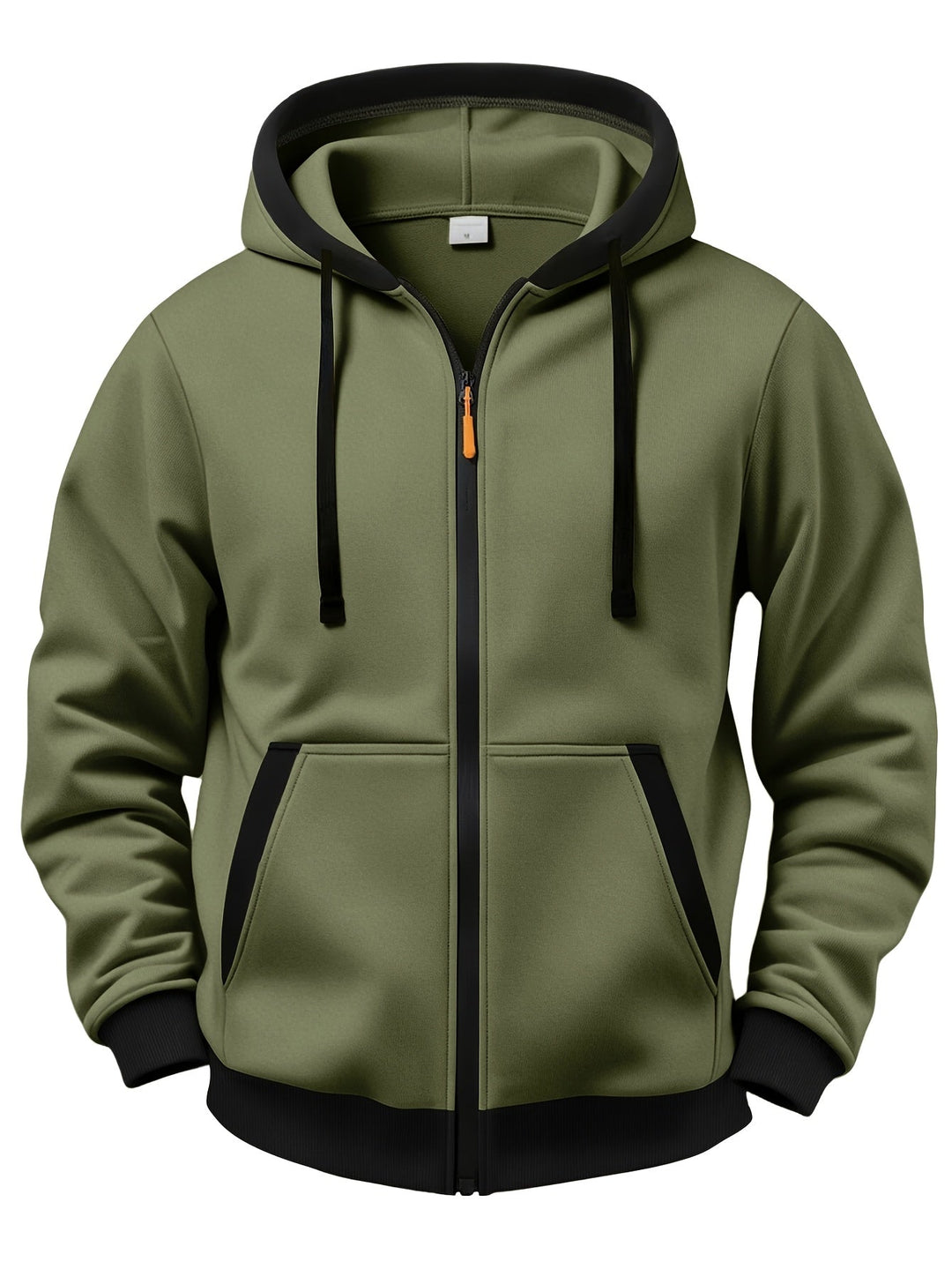 Mussoline - Casual Long Sleeve Winter Hooded With Zipper