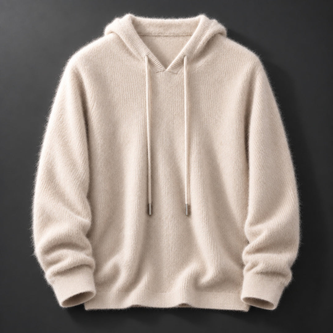 Fynch - Sweat à Capuche en Maille Avec Cordon de Serrage et Poignets Côtelés