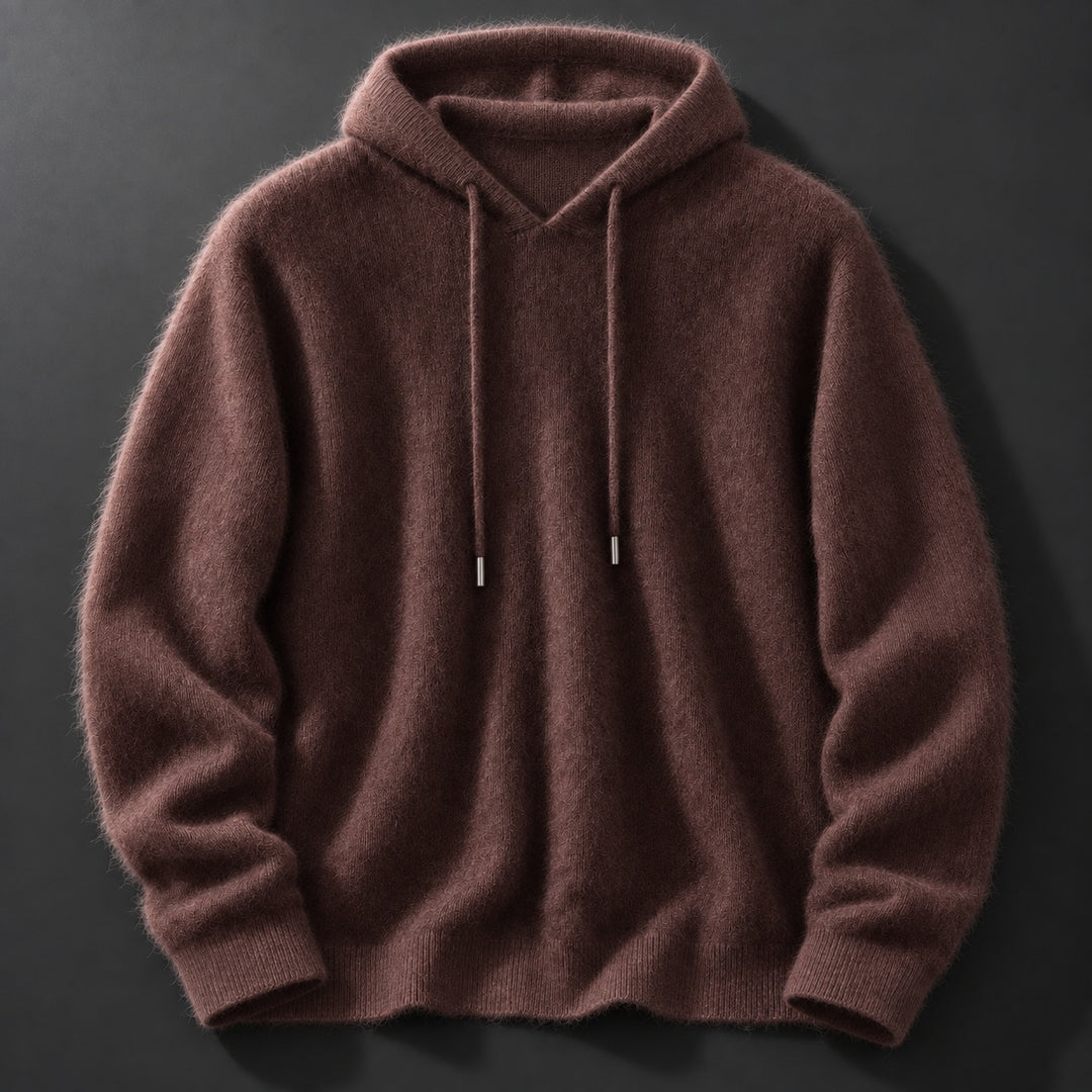 Fynch - Sweat à Capuche en Maille Avec Cordon de Serrage et Poignets Côtelés