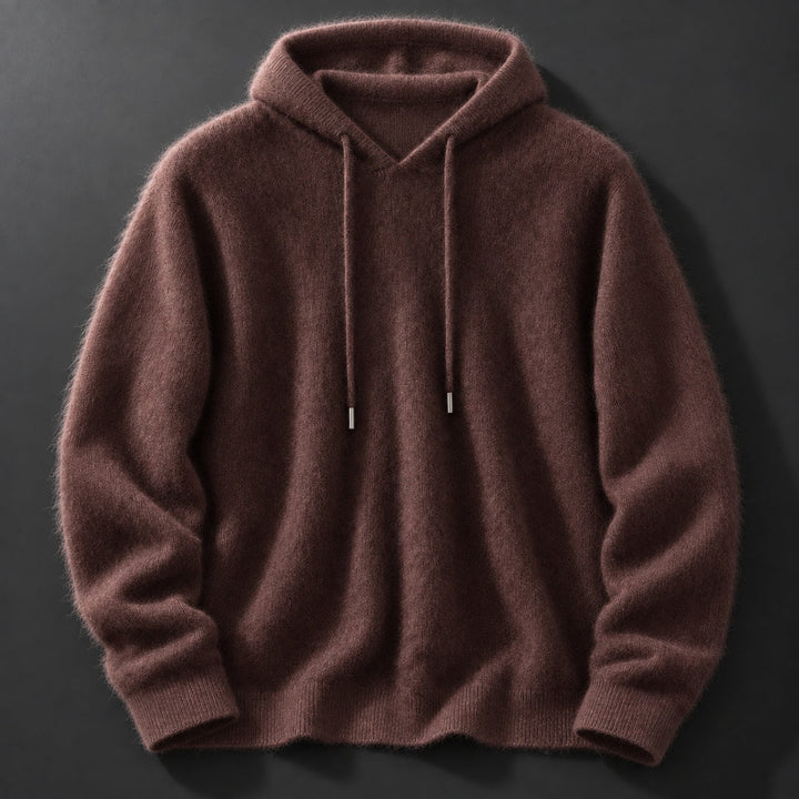 Fynch - Sweat à Capuche en Maille Avec Cordon de Serrage et Poignets Côtelés