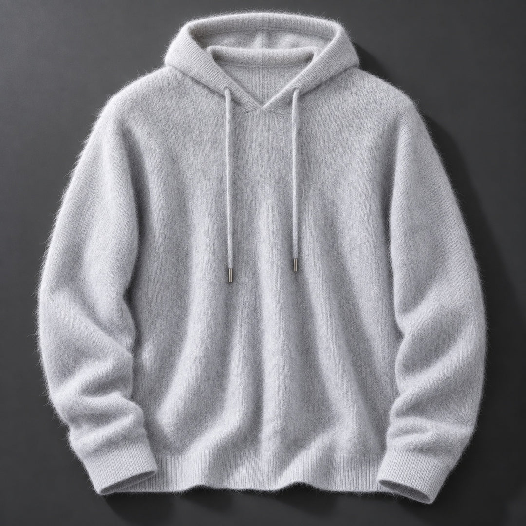 Fynch - Sweat à Capuche en Maille Avec Cordon de Serrage et Poignets Côtelés
