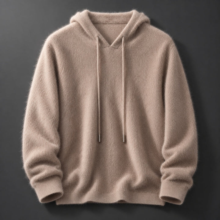 Fynch - Sweat à Capuche en Maille Avec Cordon de Serrage et Poignets Côtelés