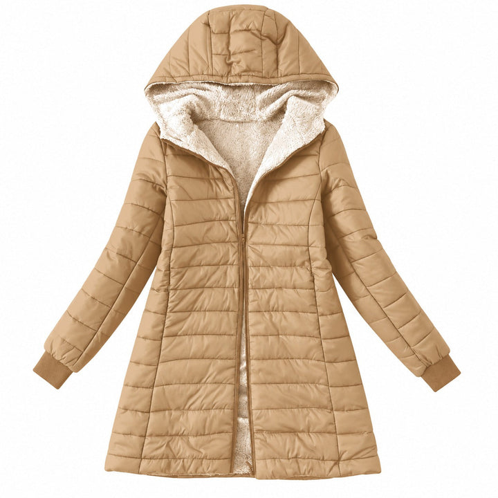 Mercy - Manteau D'hiver Doublé Avec Capuche