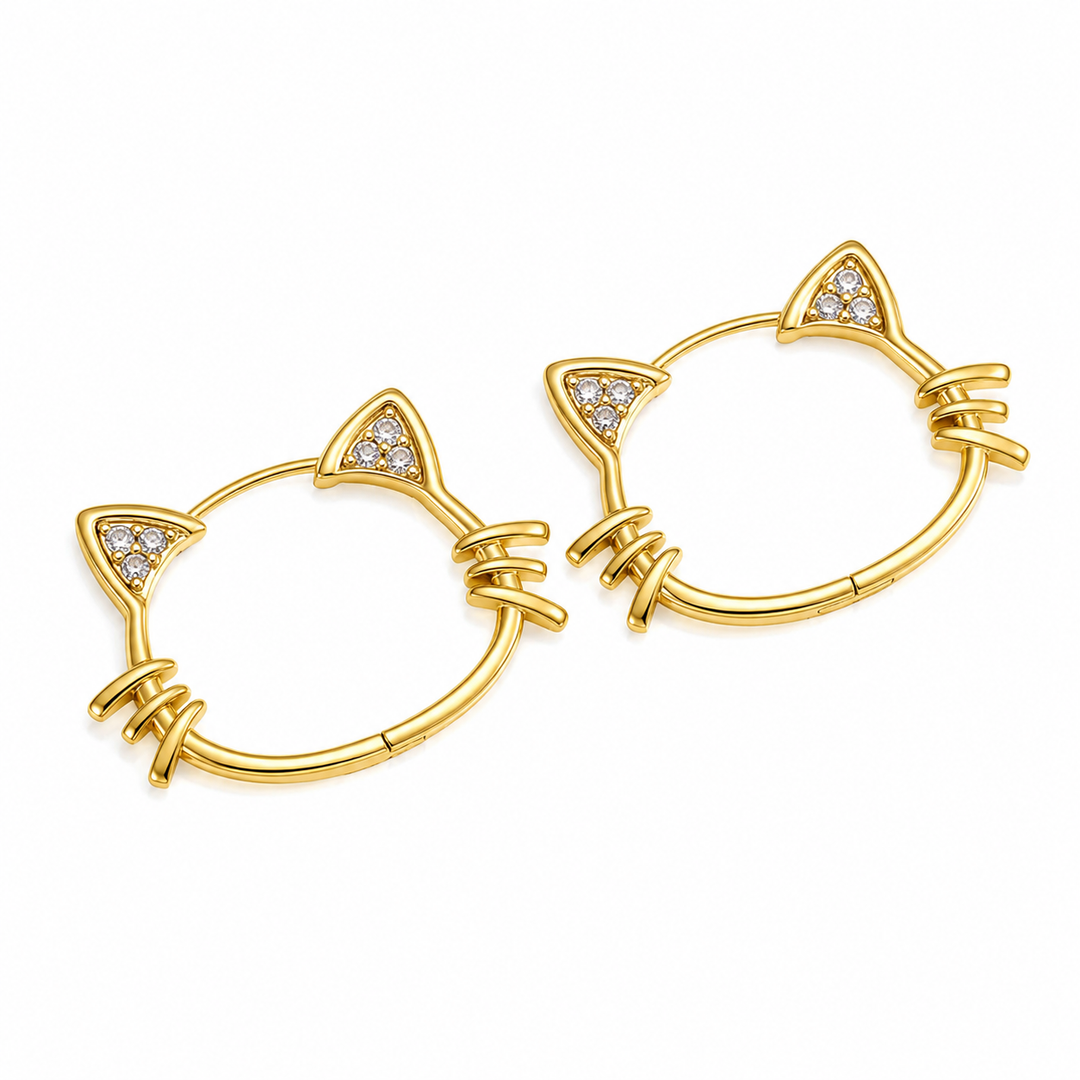 Didem - Boucles D'oreilles en Argent Sterling