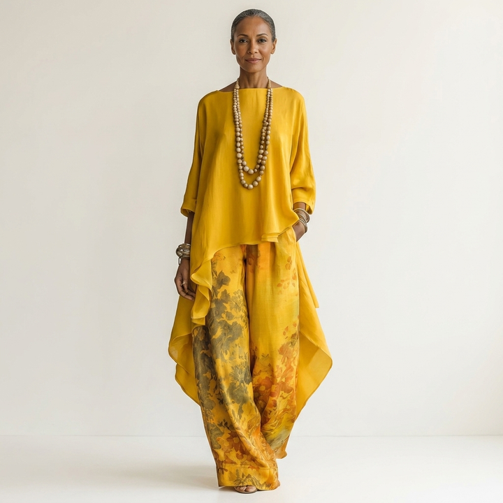 Ainan - Ensemble deux Pièces avec Tunique Asymétrique