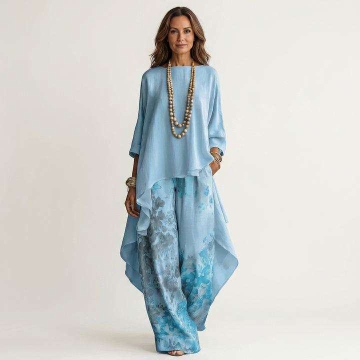 Ainan - Ensemble deux Pièces avec Tunique Asymétrique