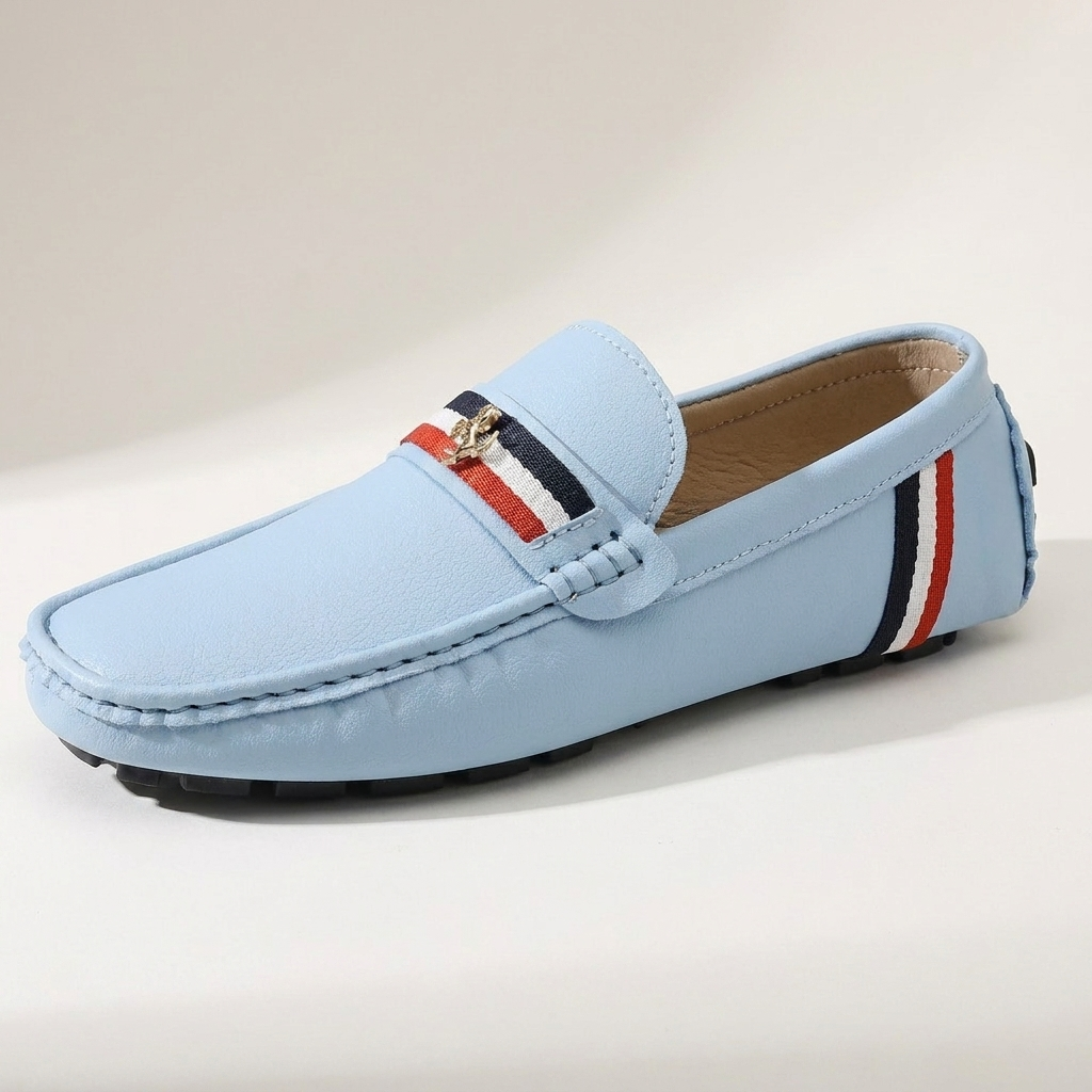 Javon - Mocassins Confortables À Rayures