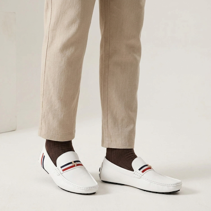 Javon - Mocassins Confortables À Rayures