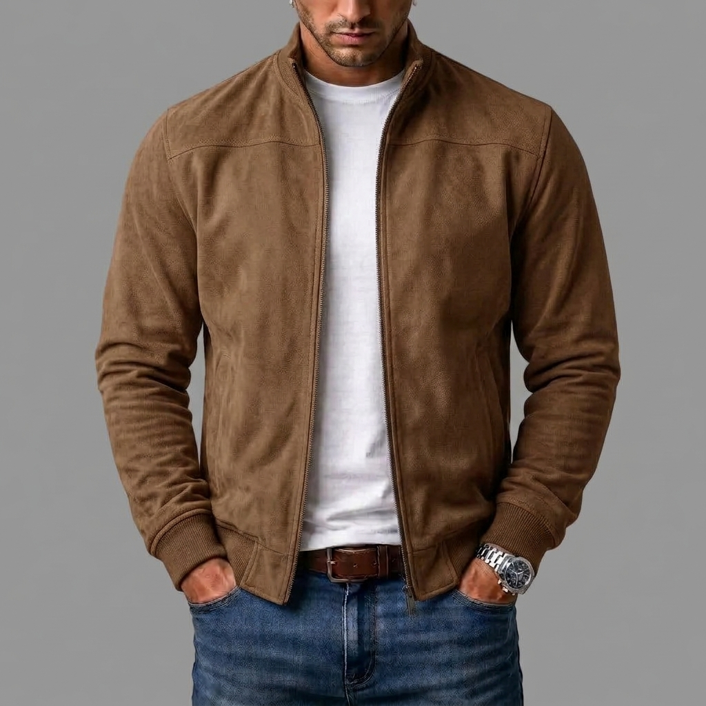 Kerral - Veste Élégante en Daim