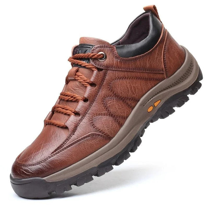 Faissoil - Bottes De Randonnée en Cuir Imperméables