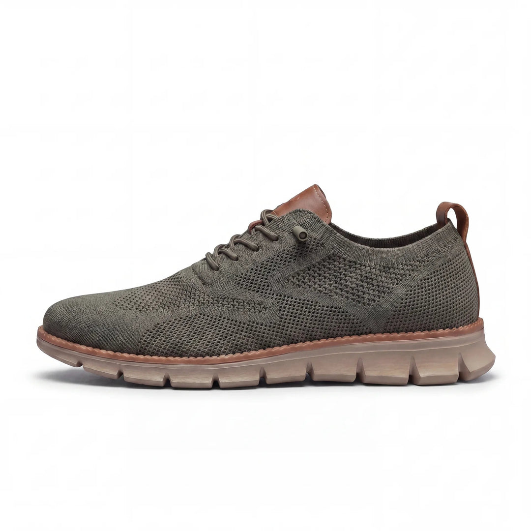 Muhittin - Baskets à Tige en Tricot et Fermeture à Lacets
