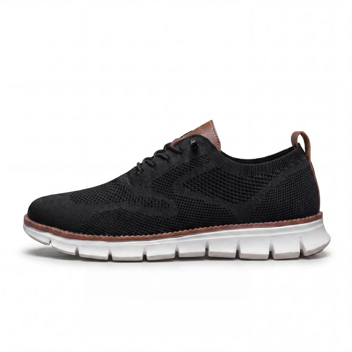 Muhittin - Baskets à Tige en Tricot et Fermeture à Lacets