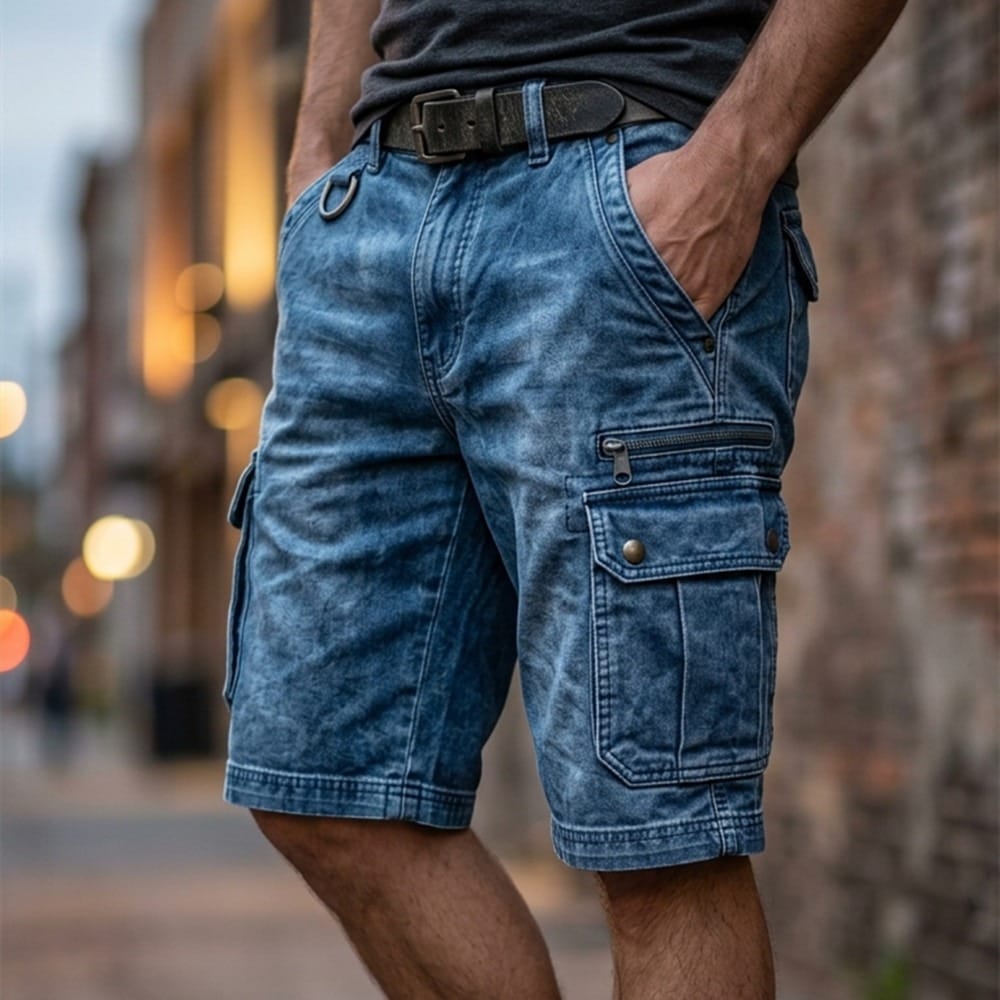 Pezeshkian - Court Fret En Denim Tendance