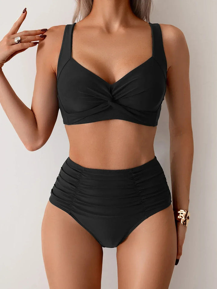 Mayya - Bikini Sculptant À Taille Haute