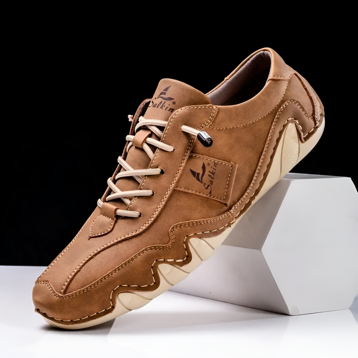Damon - Baskets en Cuir Halden