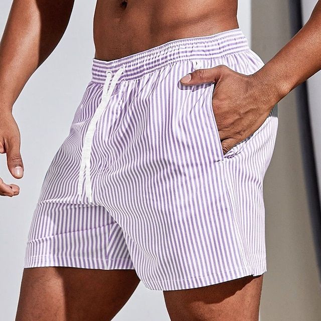 Hubart - Short D'été À Rayures