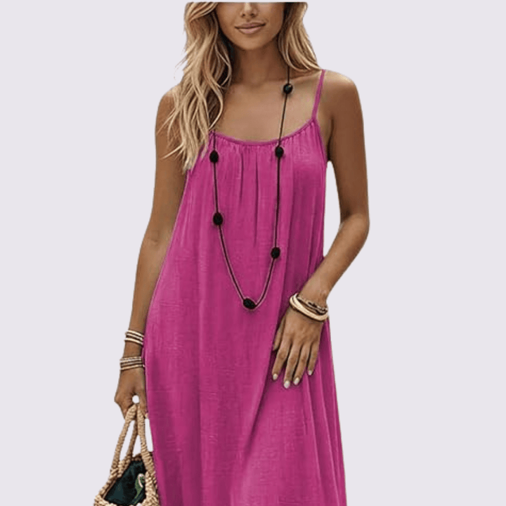 Diandra - Robe Longue Élégante Dos Nu