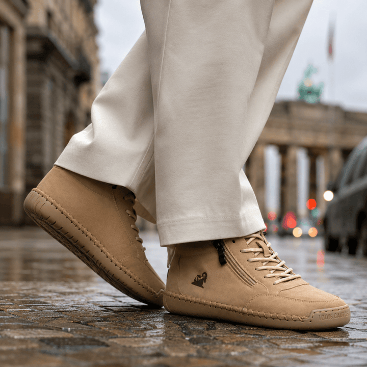 Kanning - Baskets À Lacets Avec Fermeture Éclair Latérale
