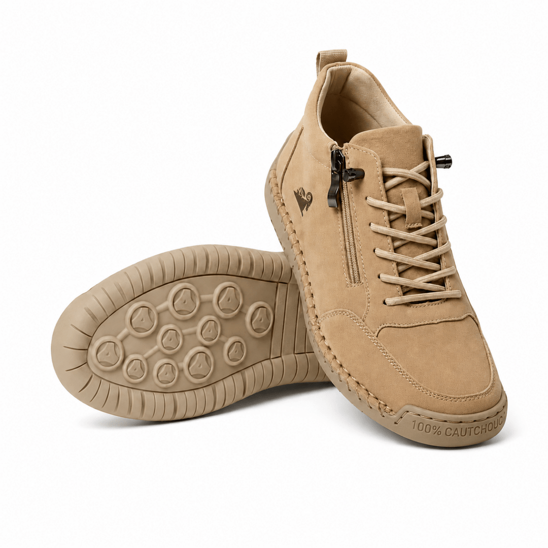 Kanning - Baskets À Lacets Avec Fermeture Éclair Latérale