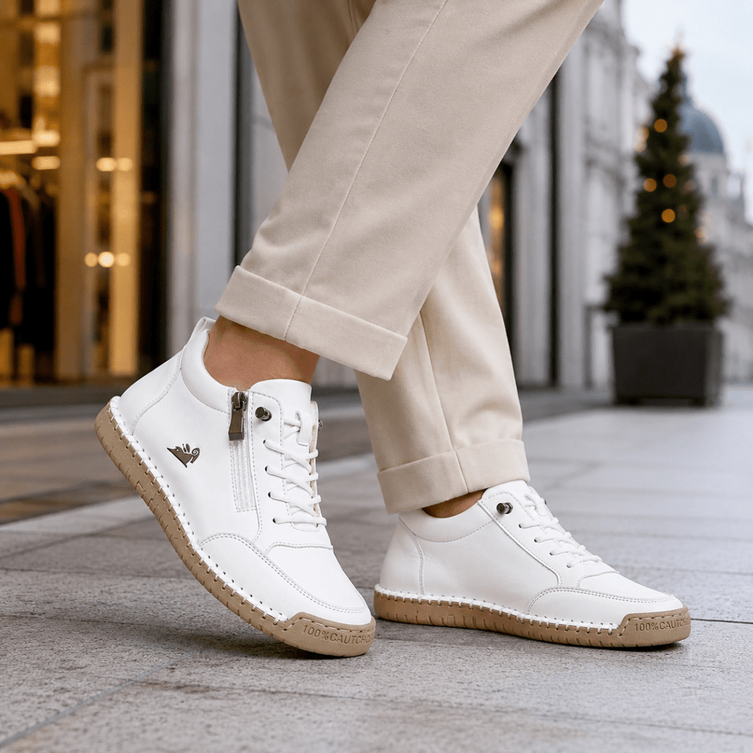 Kanning - Baskets À Lacets Avec Fermeture Éclair Latérale