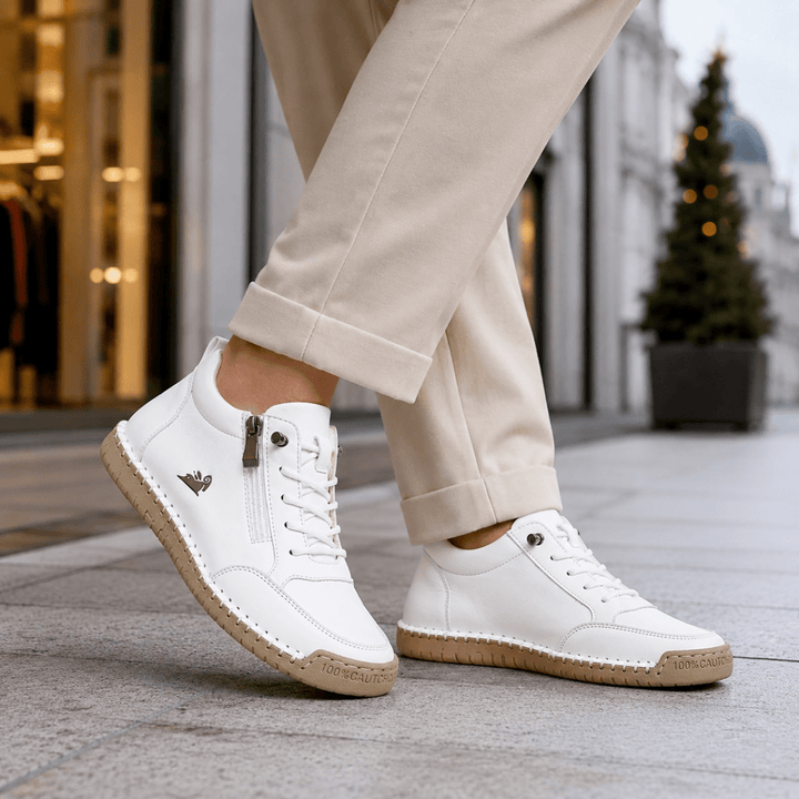 Kanning - Baskets À Lacets Avec Fermeture Éclair Latérale